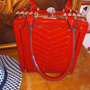 Oversized perfume bottle bag